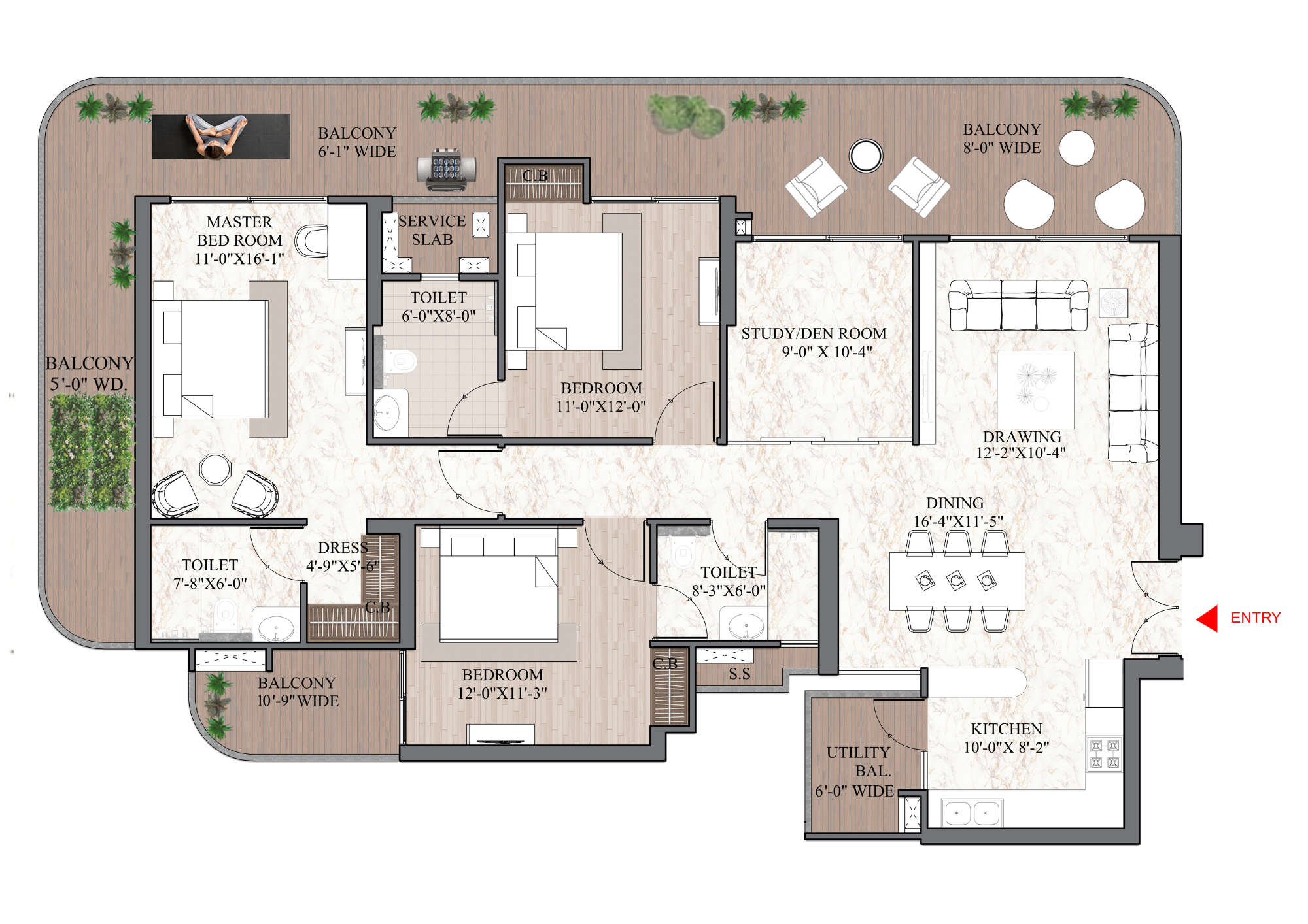 Floor Plan F